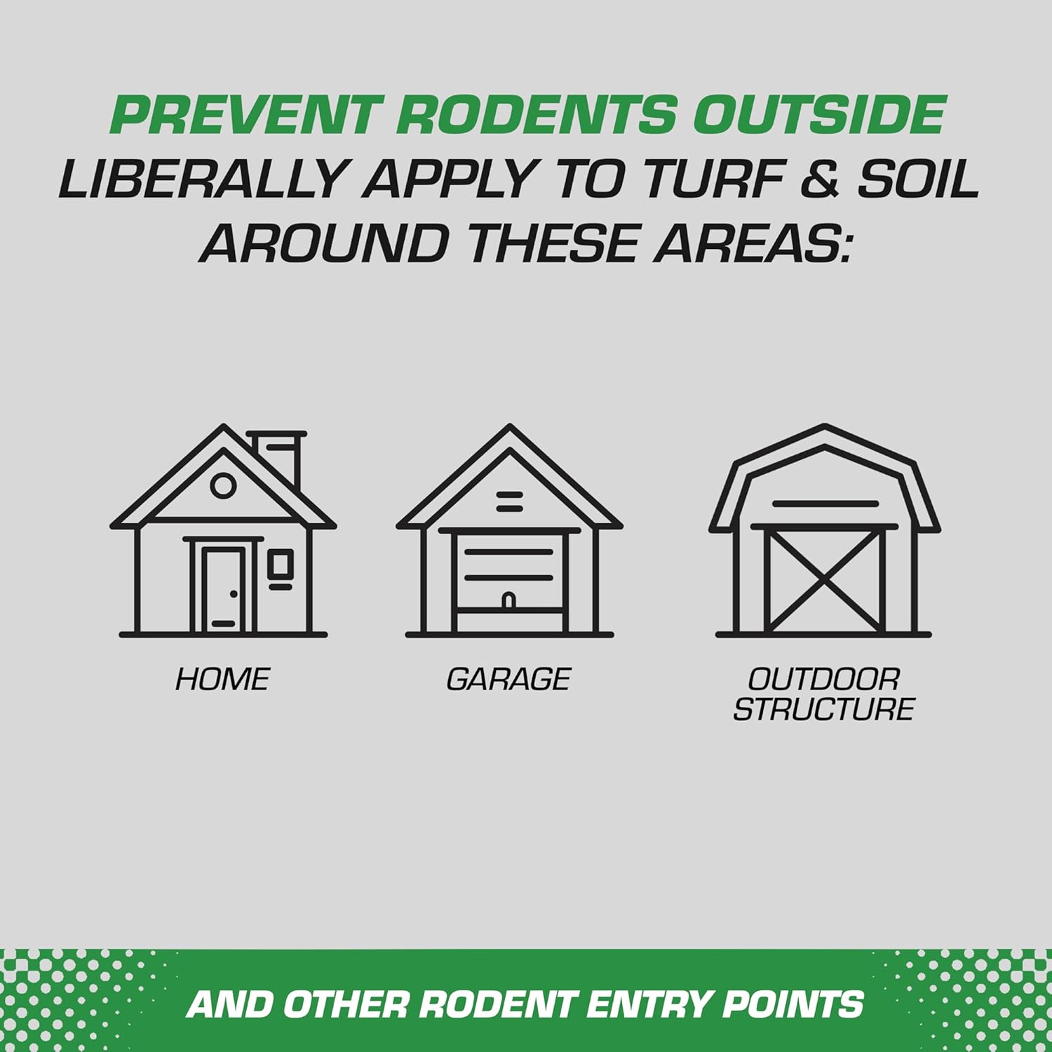 Tomcat Repellents Rodent Repellent Granules, For Outdoor Mouse and Rat Prevention, 2 lb. - Image 6