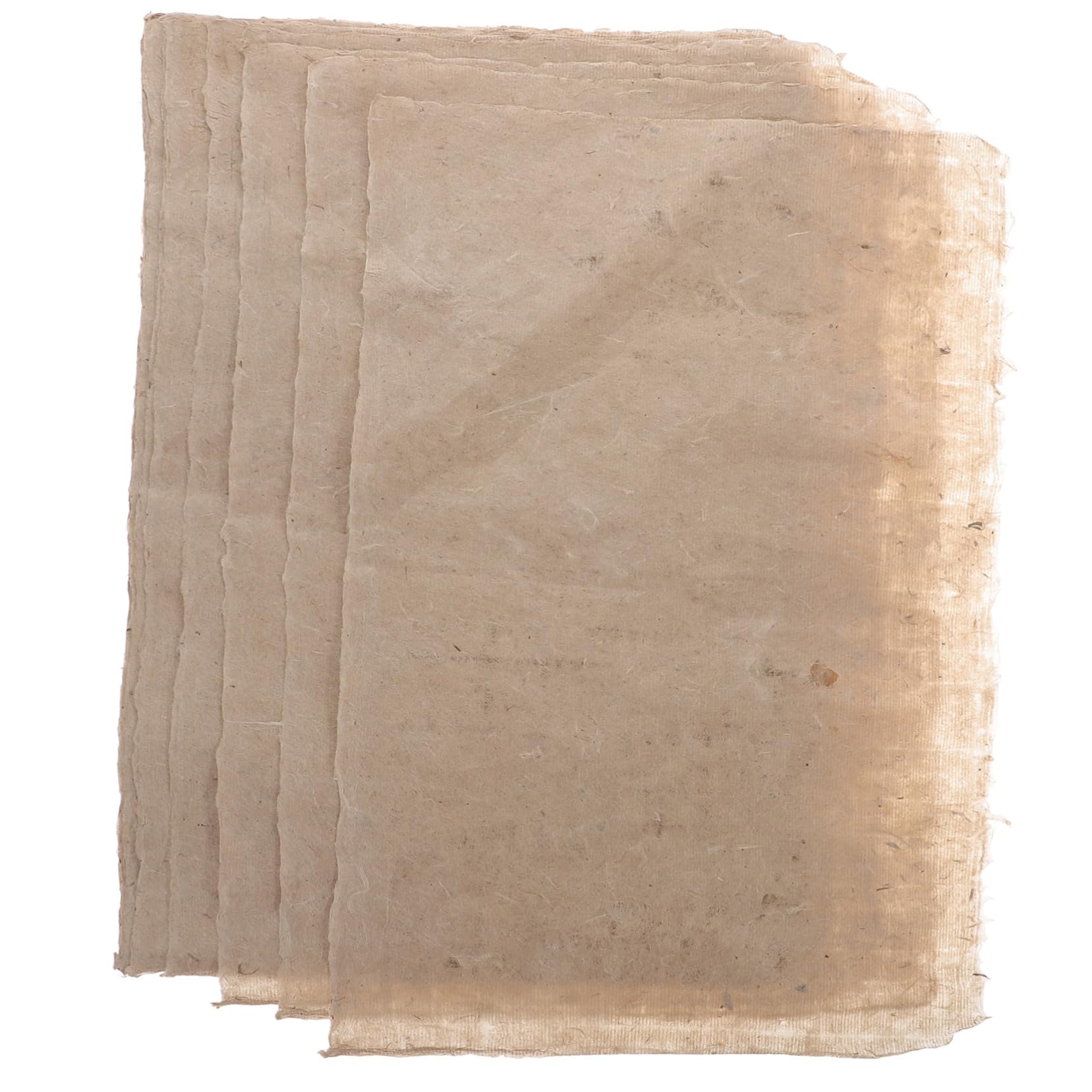 UTHCLO de Papel de Arroz Beige Papel Fino y Delicado 25 Hojas Adecuado para Tinta para Caligrafía y Dibujo Adecuado para Arte Tradicional y Escritura Clásica