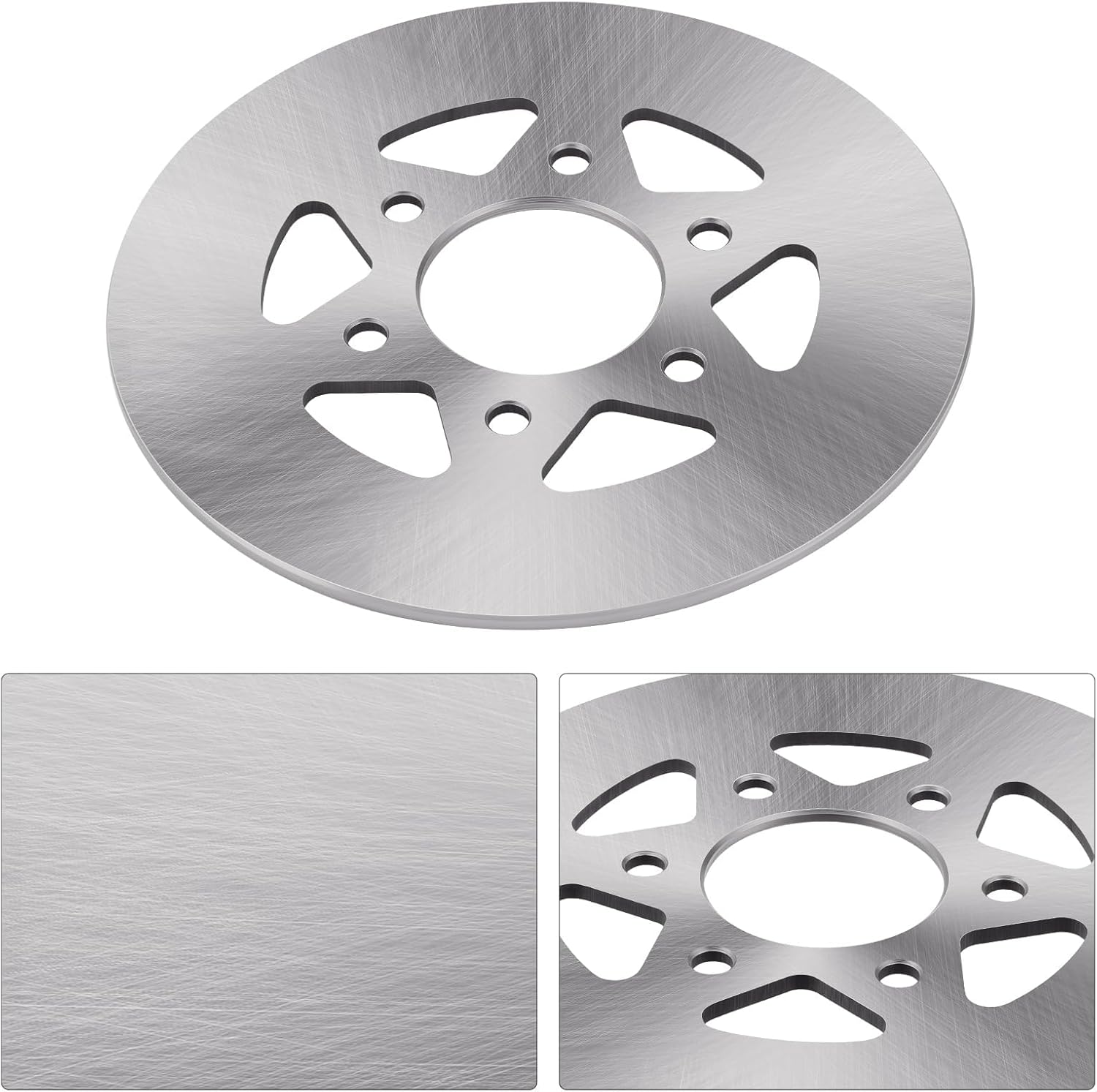 JAVIK Rear Parking Brake Rotor Disc Compatible with Yamaha Rhino 700 YXR700F 2008 2009 20010 2011 2012 2013,OEM#5B4-F5711-00-00