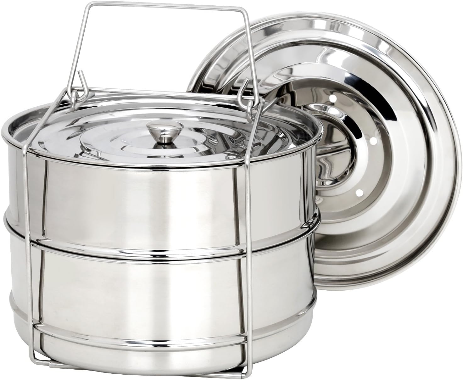 Amazon.com: Secite Stackable Insert Pans for Instant Pot Accessories 6/ ...