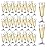 SUREHOME Plastic Champagne Flutes 40 Pack Disposable Champagne Glasses 5oz Clear Plastic Mimosa Glasses Wedding Cocktail Cups Bulk for New Years Eve Party Supplies 2025 Engagement Birthday Decorations