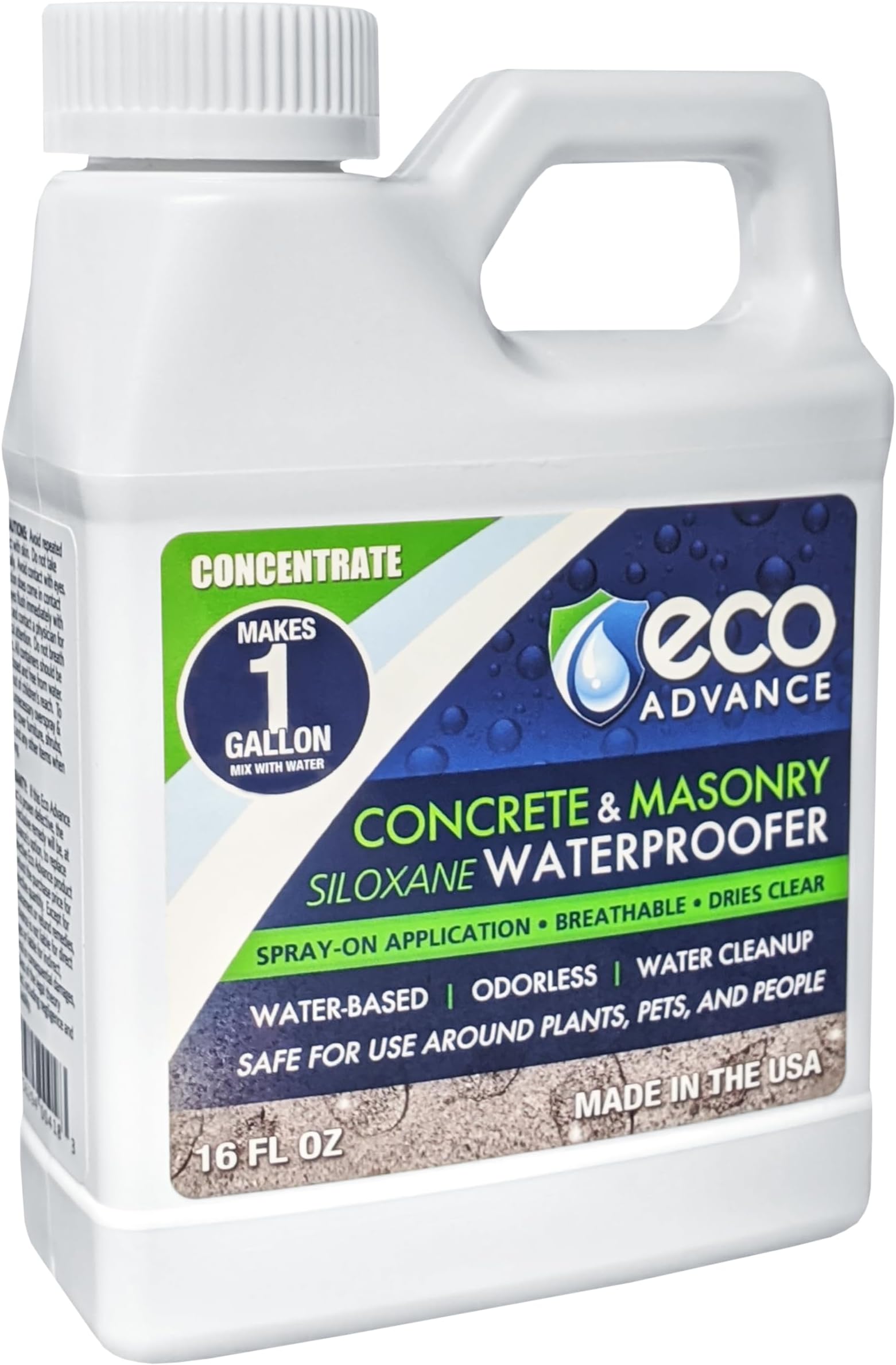 Eco Advance Concrete/Masonry Siloxane Waterproofer - Concentrate