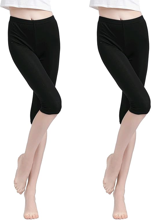 Vinconie Capri Leggings Corti Donna 3/4 Pantaloncini Sottogonna Short  Leggins : Amazon.it: Abbigliamento