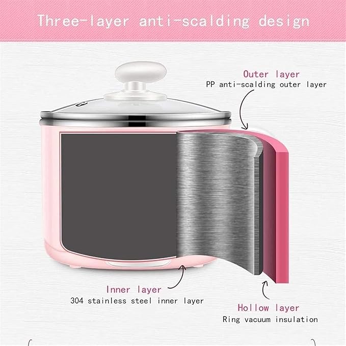 Olla Eléctrica 1.5L con Función Mantener Caliente, 500W miniatura 7