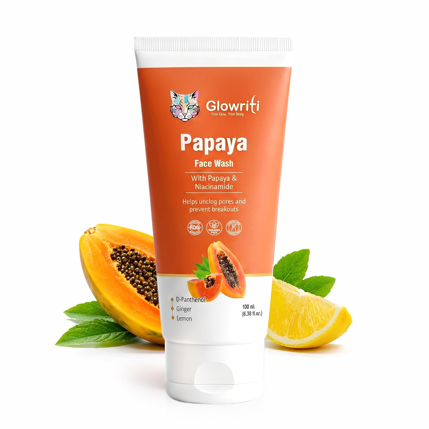 Papaya Deep Cleanse Face Wash with Niacinamide & D-Panthenol | Gentle Exfoliation for Glowing Skin | Ginger Extract for Ac... - Review, Price and Buying Guide