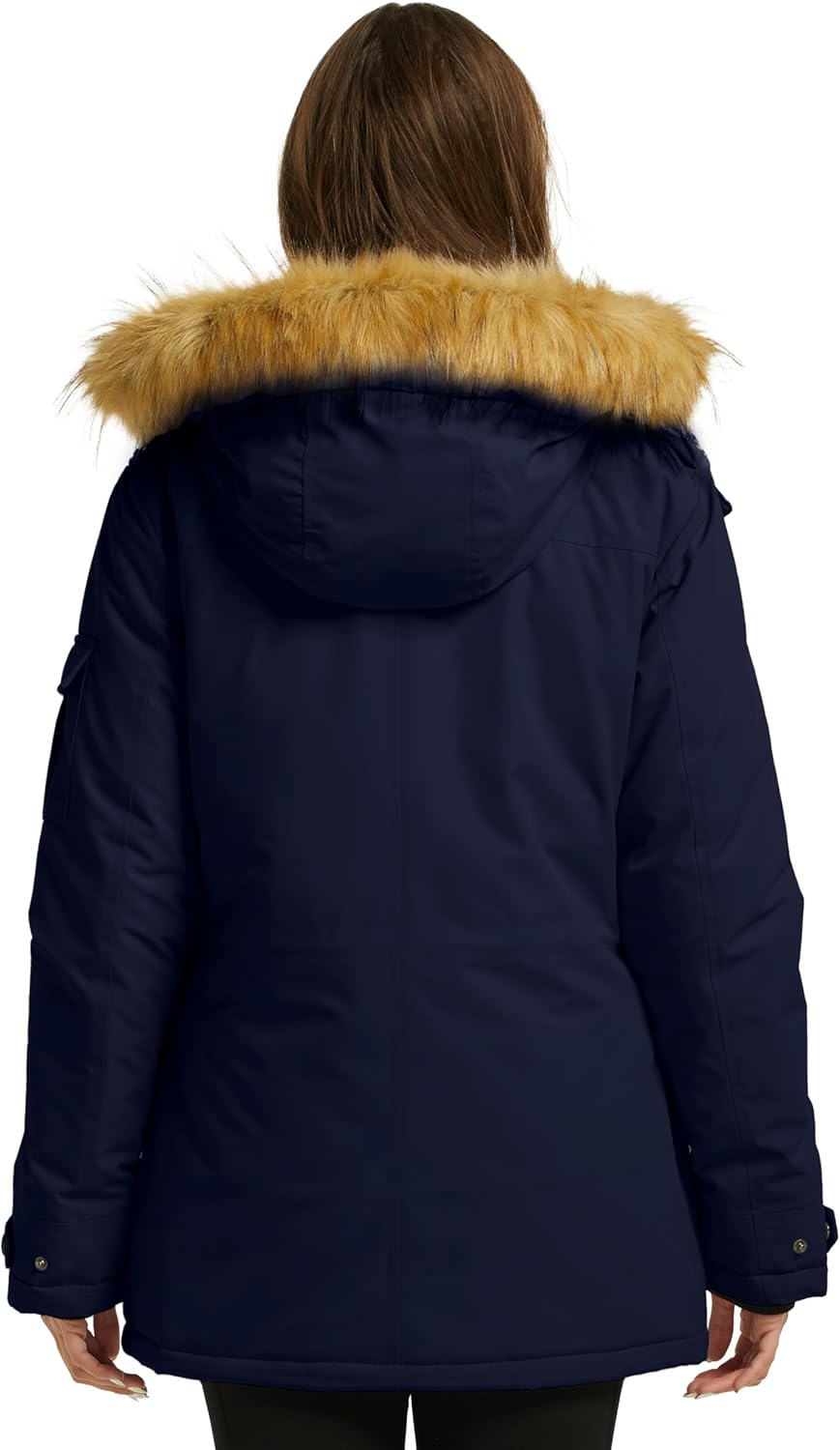 wantdo Women's Quilted Winter Coat Warm Puffer Jacket Thicken Parka with Removable Hood - Image 2
