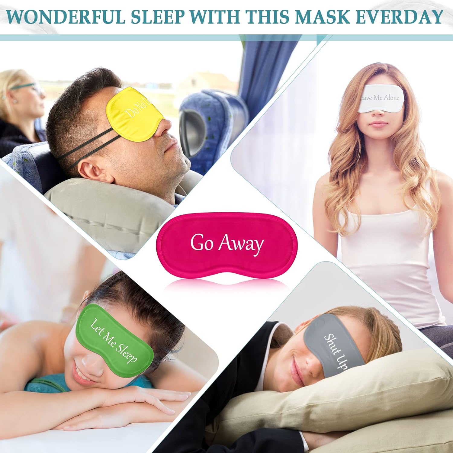 COCOSILK シルク 遮光アイマスク – COCOSILK 公式オンラインストア 20ピース バルク ファニー スリープ シルク アイマスク アイスリーピングマスク 調節可能なストラップ付き 遮光アイマスク 睡眠