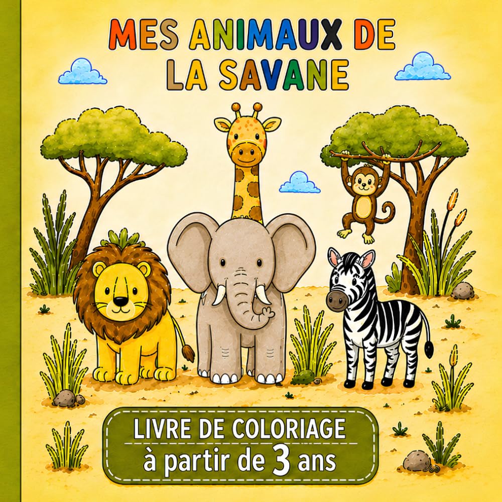 MES ANIMAUX DE LA SAVANE (MY ANIMALS)