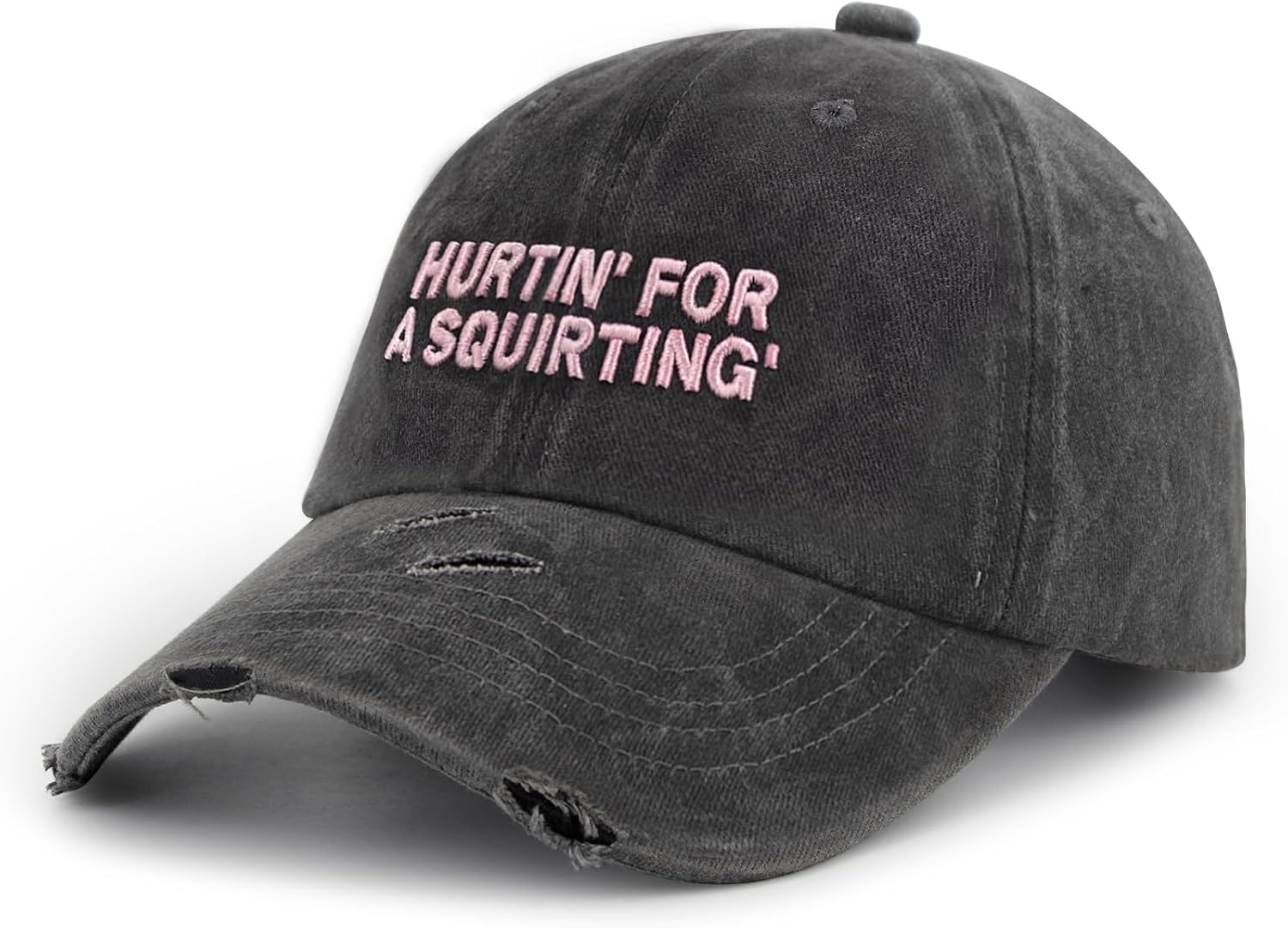 Embroidered Baseball Cap Adjustable Washed Cotton Funny Golf Hats for Womens Men - Image 2