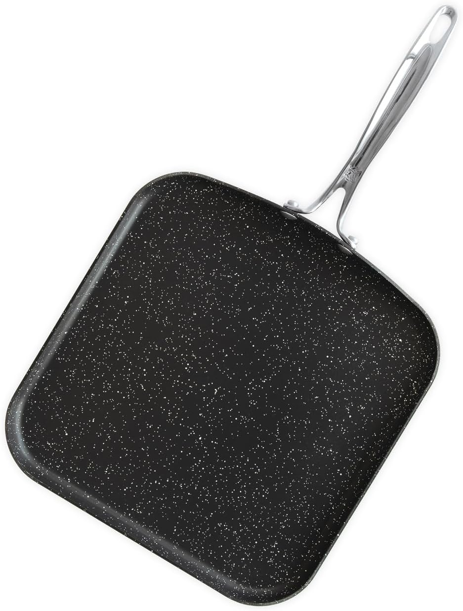 Nordic Ware Basalt Square Griddle, 11 Inch, Ceramic Nonstick