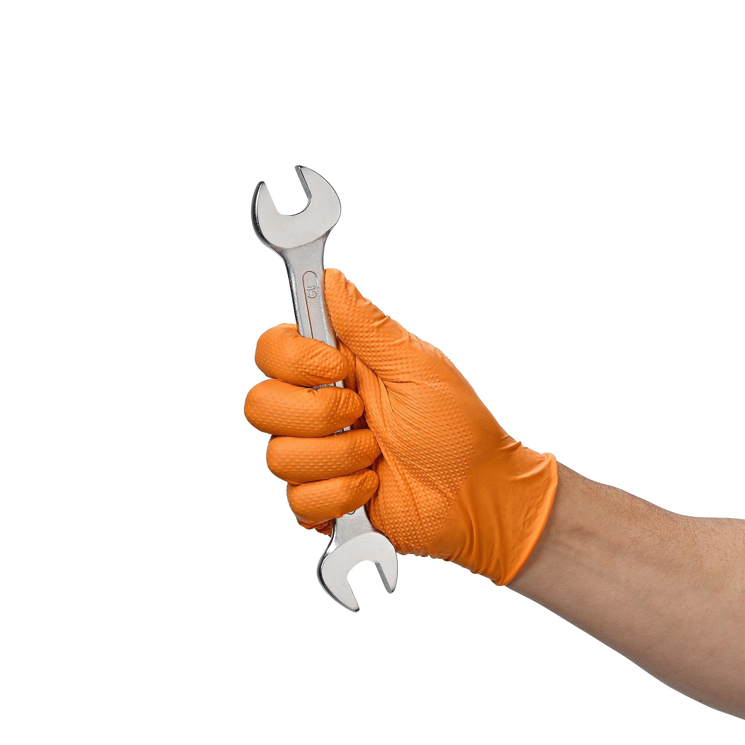 Manutril Nitrilhandschuhe, Flex Grip, Größe L, 10 x 100 Stück/Box, hohe Reißfestigkeit, puderfrei