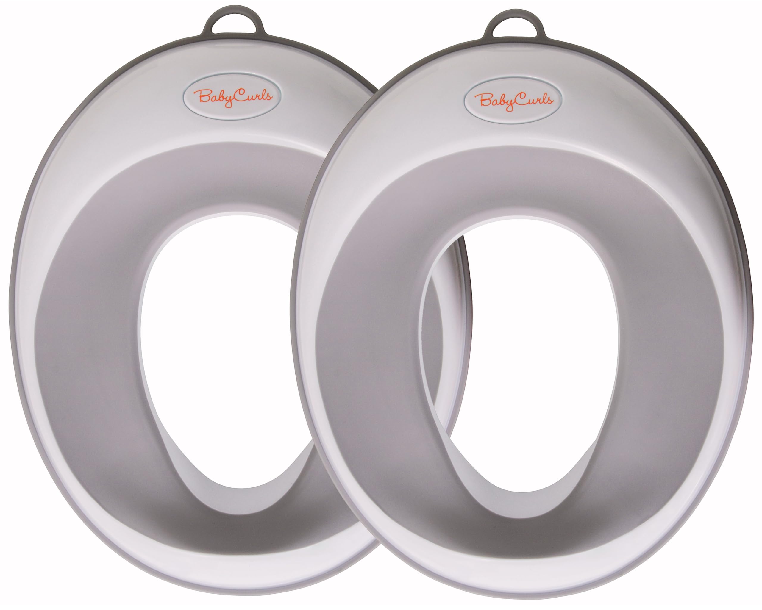 Babycurls Kids Toilet Training Seat Non Slip with Splash Guard | 2 Pack | Fits Oval & Round Toilets | Safe Toddler Loo Potty Training Solution for Bathroom and Home