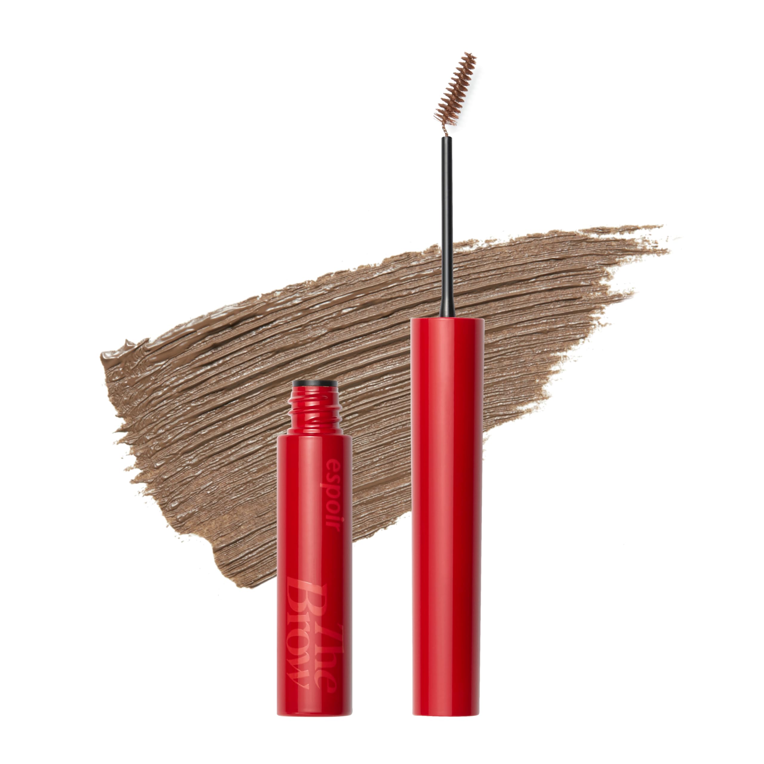 ESPORE Zabrow Color Fishing Color #2 Taupe 3g Eyebrow Mascara Smudge Proof Extra Fine Brush Korean Cosmetics espoir Official beige (taupe) 3g