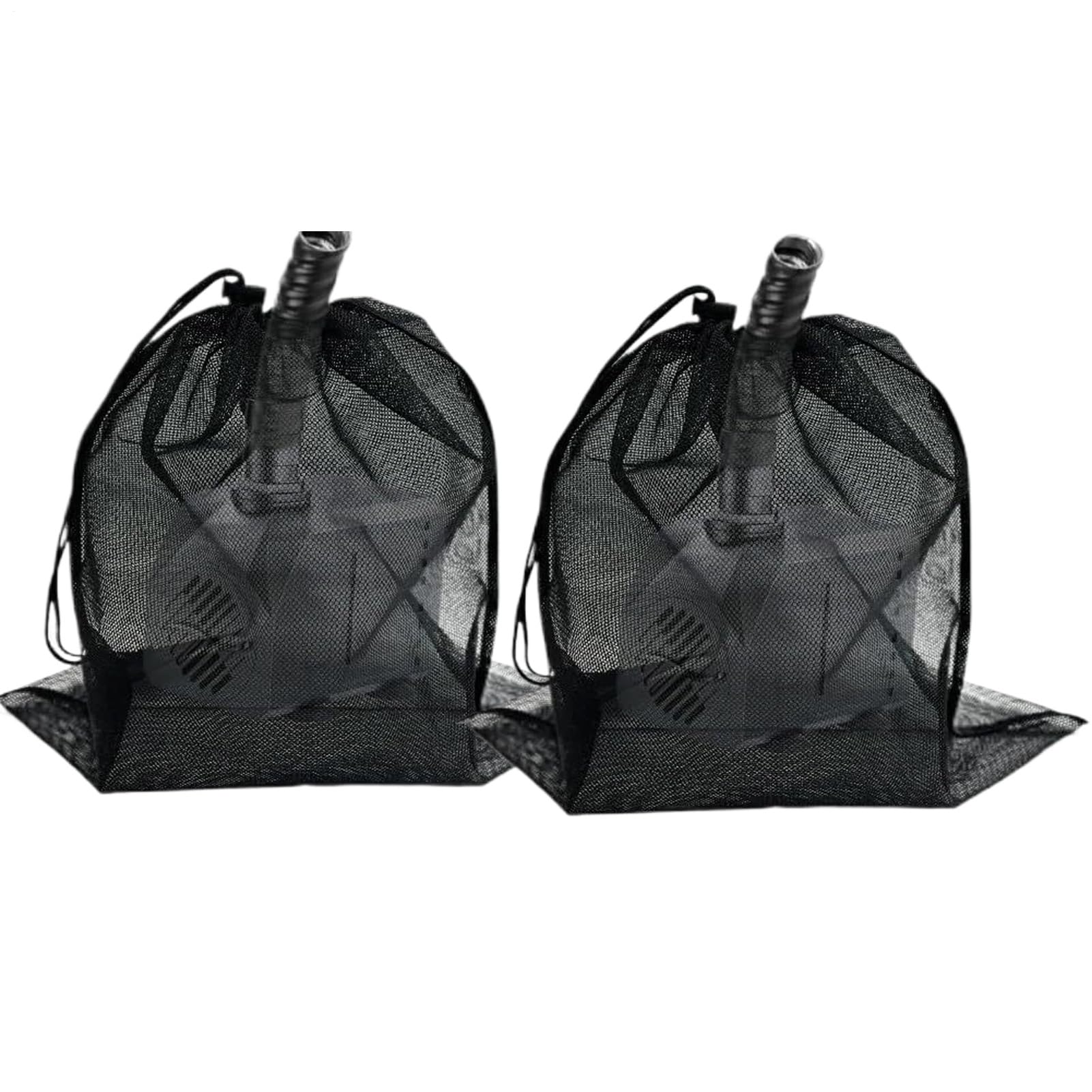 Sacca Filtro Pompa Acqua - Sacchetto Barriera Retinato Per Pompa Filtro Laghetto 2 Pezzi | Copertura Protettiva Elastica Impermeabile per Giardino