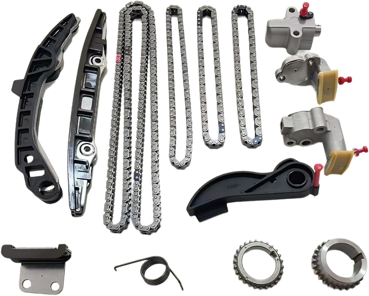Timing Chain Kit 130706KA1C For VQ35DD Engine Compatible With 2017-2024 Nissan Pathfinder Infiniti QX60 V6 3.5l 130286KA0A 150436KA0A