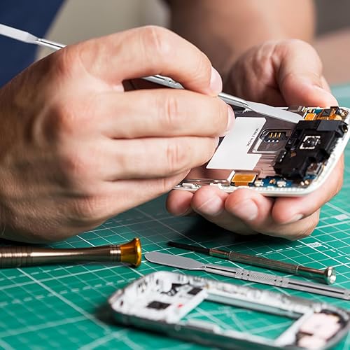 Miniatura 6 de Spudger de metal para reparación de electrónica, acero inoxidable de doble extremo, 2 piezas de herramienta de apertura electrónica Spudger de