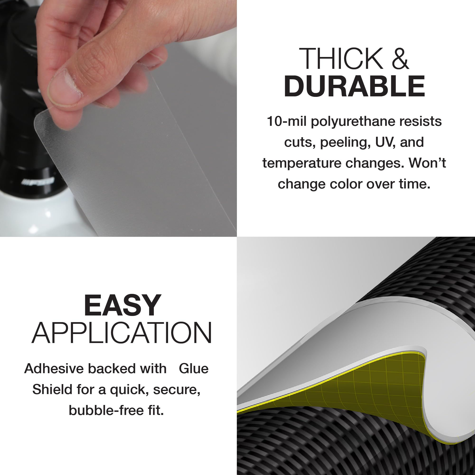 ZEFAL Skin Armor Matt Roll 3 mètres - Protection Cadre VTT et Vélo - Film Protection Velo Transparent Autocollant - Fabriqué en France - 5