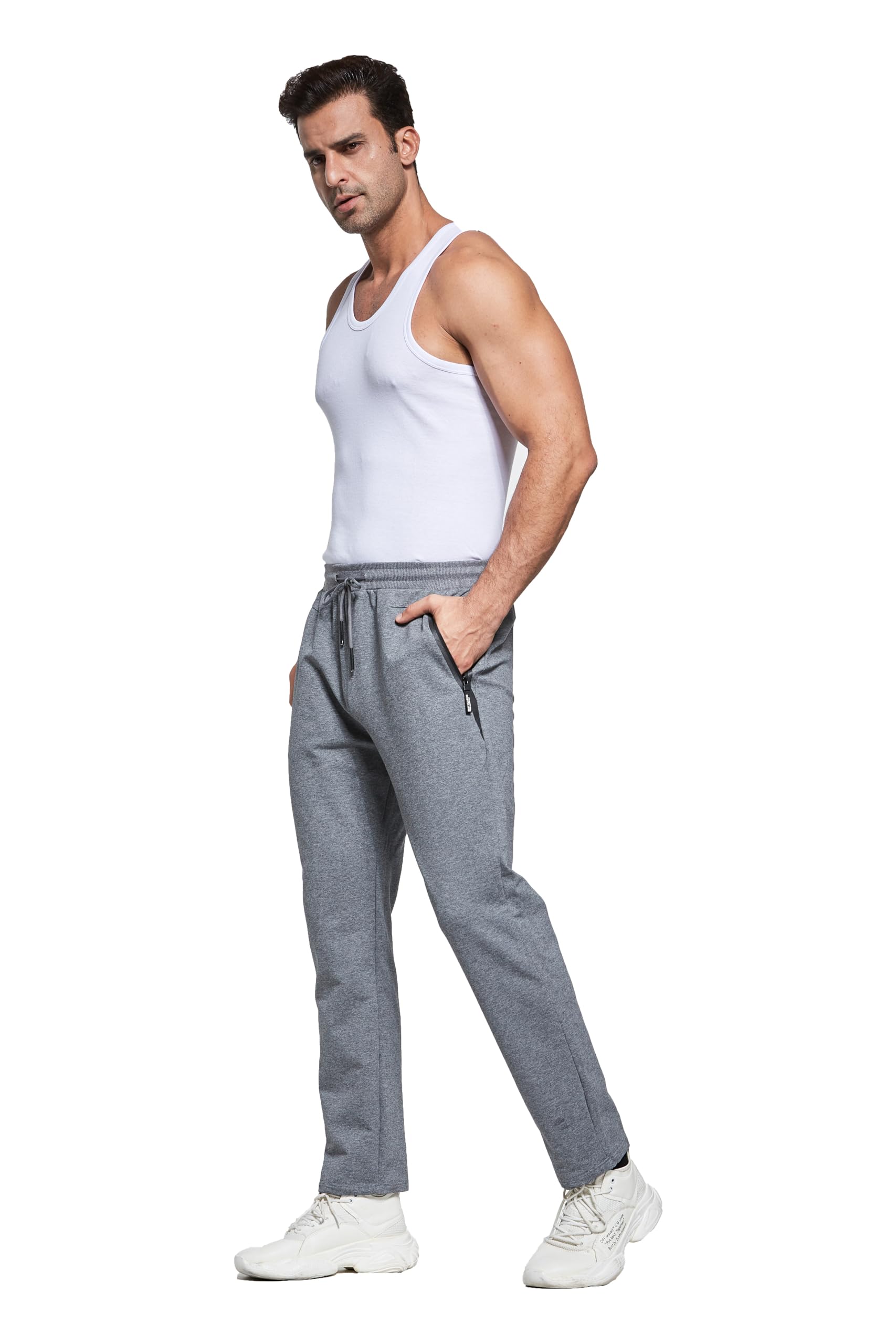 HCSS Pantaloni da Jogging da Uomo con Tasche Zip