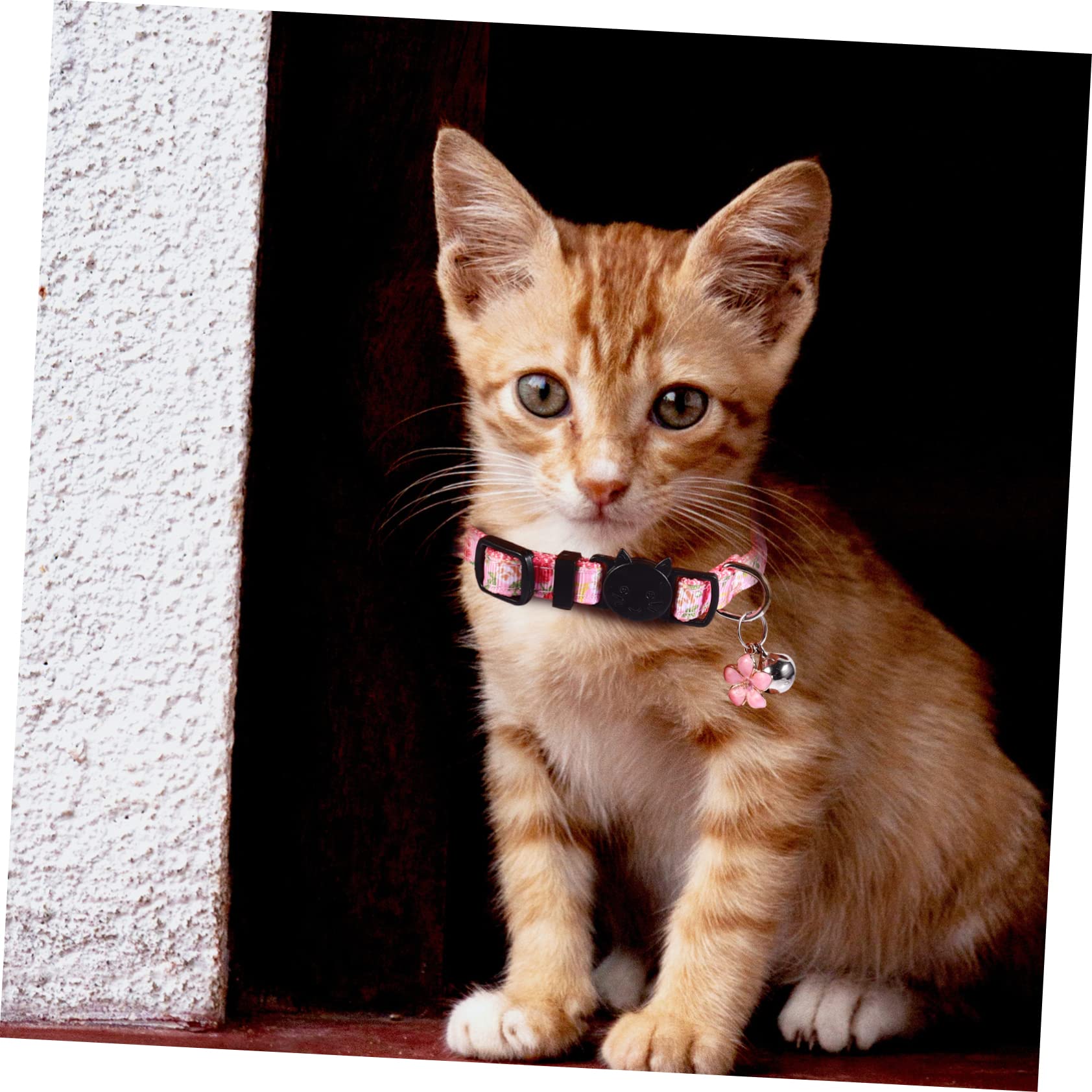 POPETPOP 12stücke Verstellbares Katzenhalsband Mit Buntem Blumenmuster Sicherheitskragen Für Kätzchen Atmungsaktive Und Bequeme Halskette Für Haustiere Für Stylische Auftritte