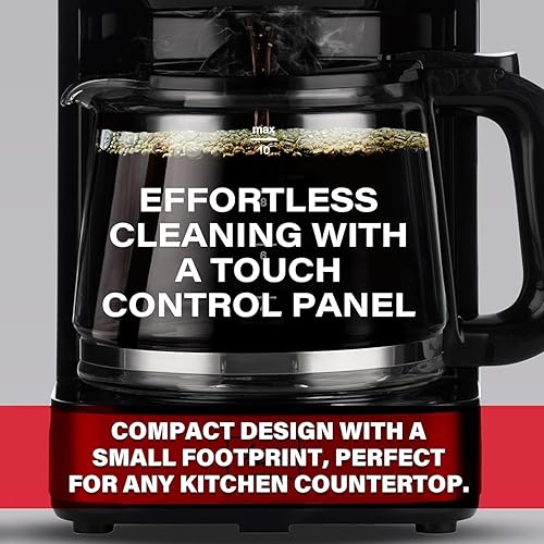 Miniatura 4 de Melitta Serie Aroma Cafeteras de goteo programables (Aroma Tocco Glass Black 10 tazas)