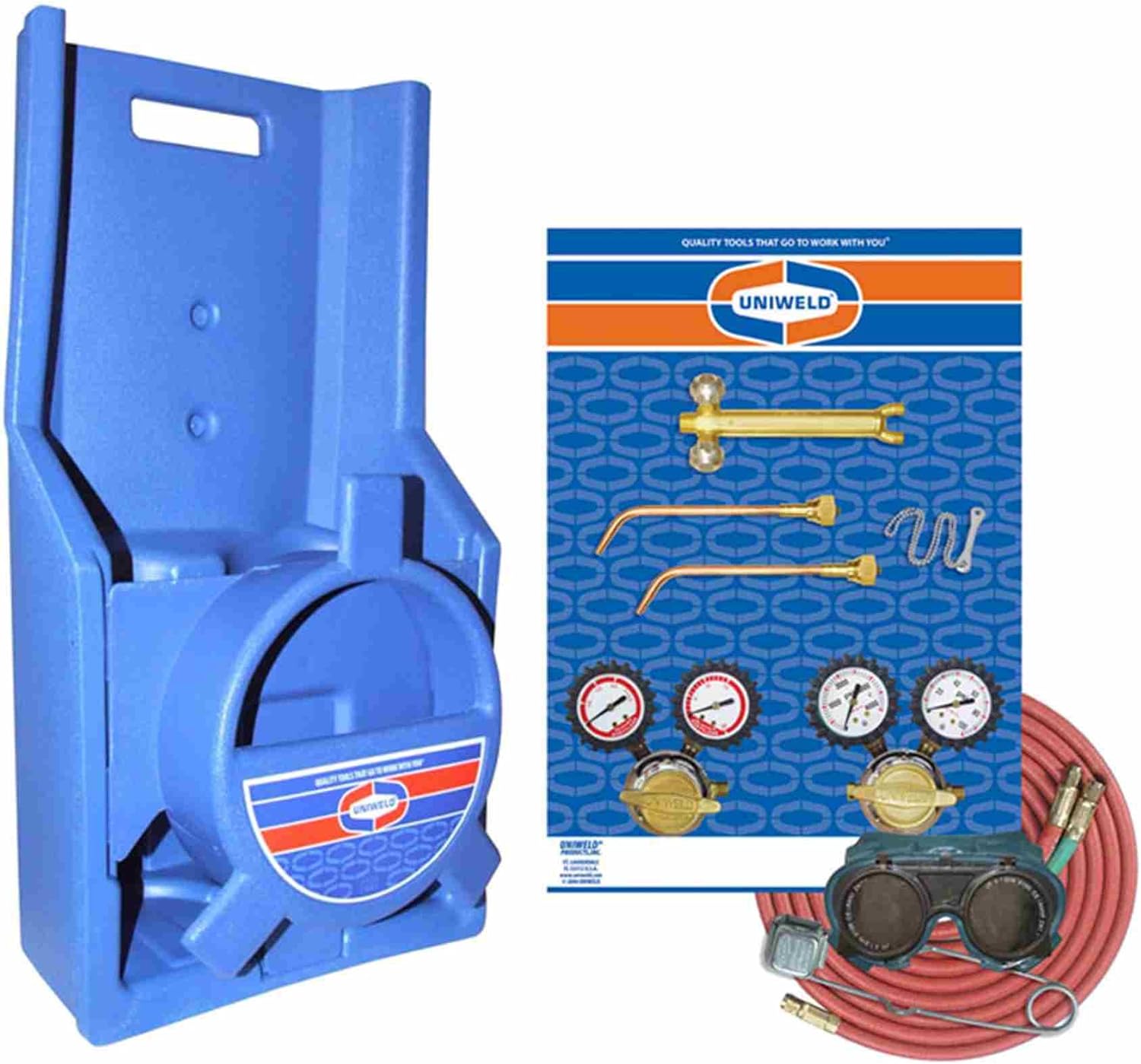 Uniweld K23P Patriot Weld and Braze Outfit with 511 Plastic Carrying Stand