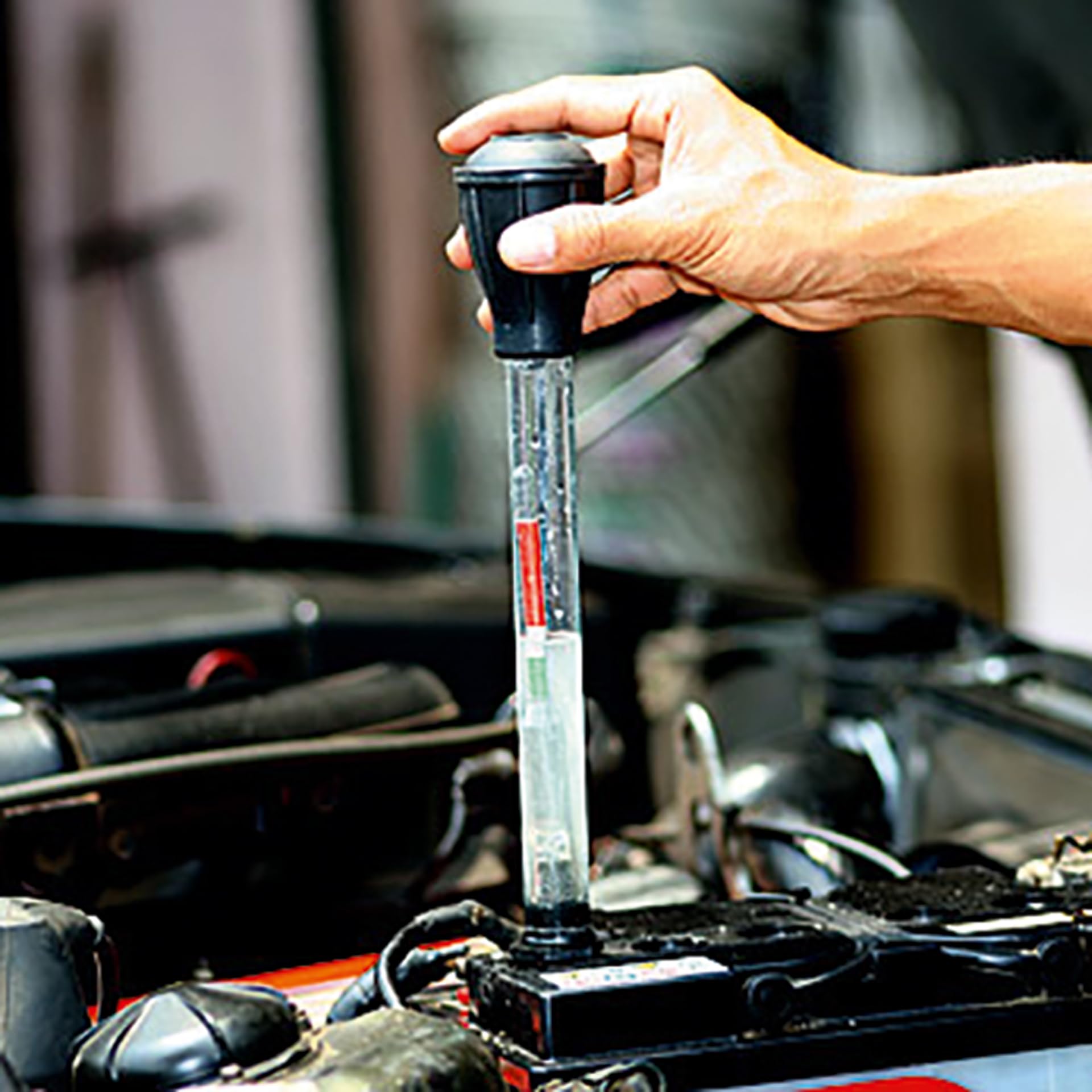 CARPOINT 0677715 Batteriesäureprüfer transparent schwarz