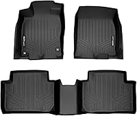 Vista 45 de MAXLINER - Juego de alfombrillas de ajuste personalizado de 3 filas compatibles con Honda Odyssey 2011-2017