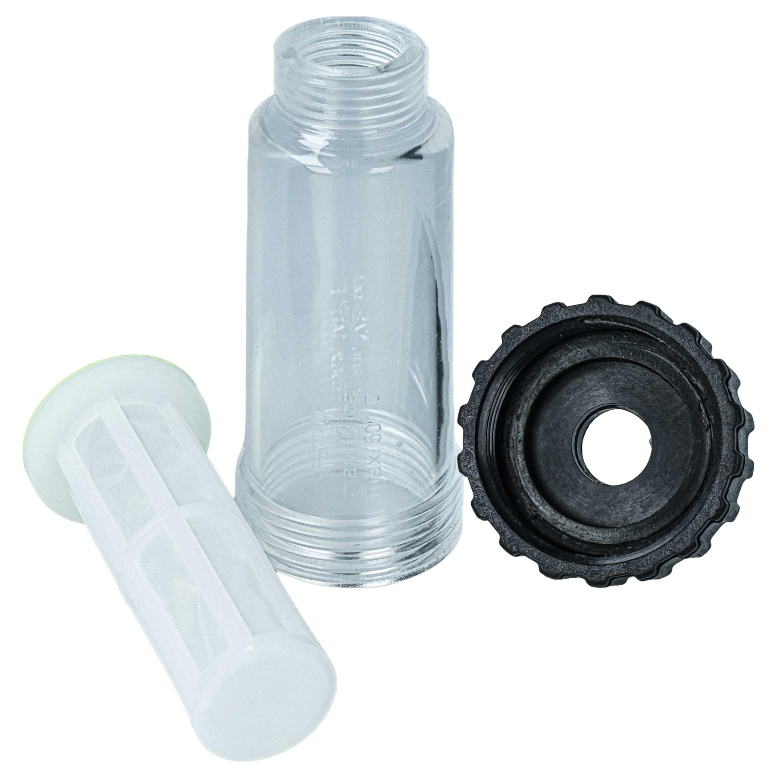 vhbw 10x Filtro antisporco compatibile con Kärcher K 5.91 MD, K 5.85 M, K 5.80 M T 200 idropulitrice con attacco 3/4” AG - con alloggiamento