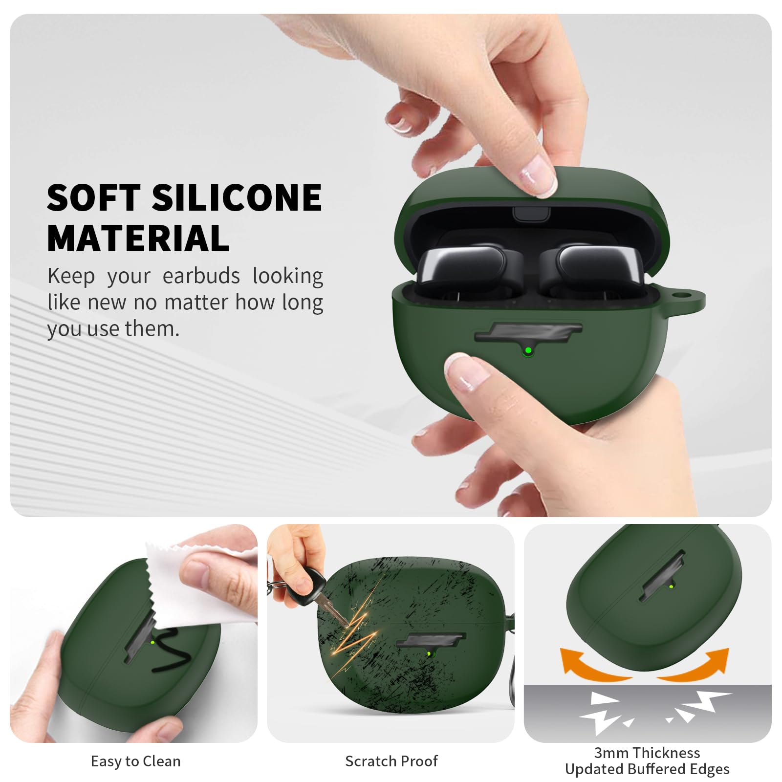 Amazon.com: TUDIOW for New Bose Ultra Open Earbuds Case(2024