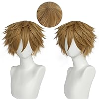 Vista 109 de Anogol peluca color blanco plateado Tokio Ghoul Tokio Guru Kaneki Ken para fiesta de Cosplay