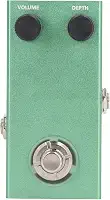 SUNGOOYUE Pedal de Guitarra, Pedal de Efeito Vibrato de Liga de Alumínio para Guitarra Elétrica Com Controle de Botão para Performance de Palco