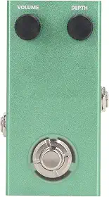 Eujgoov Vintage Sweet Dynamic Dynamic Vibrato Efeito Pedal Guitar Board Electric Mini Sound Processor Efeitos de Alumínio