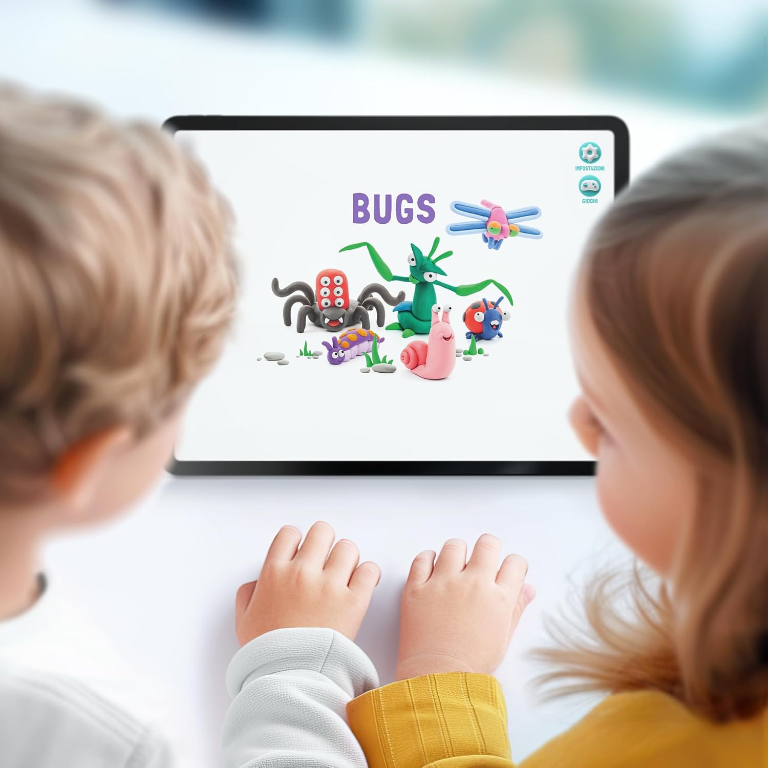 HEY CLAY Bugs Set Air Dry Clay Kit 15 cans and Sculpting Tools with Fun Interactive Instructions App