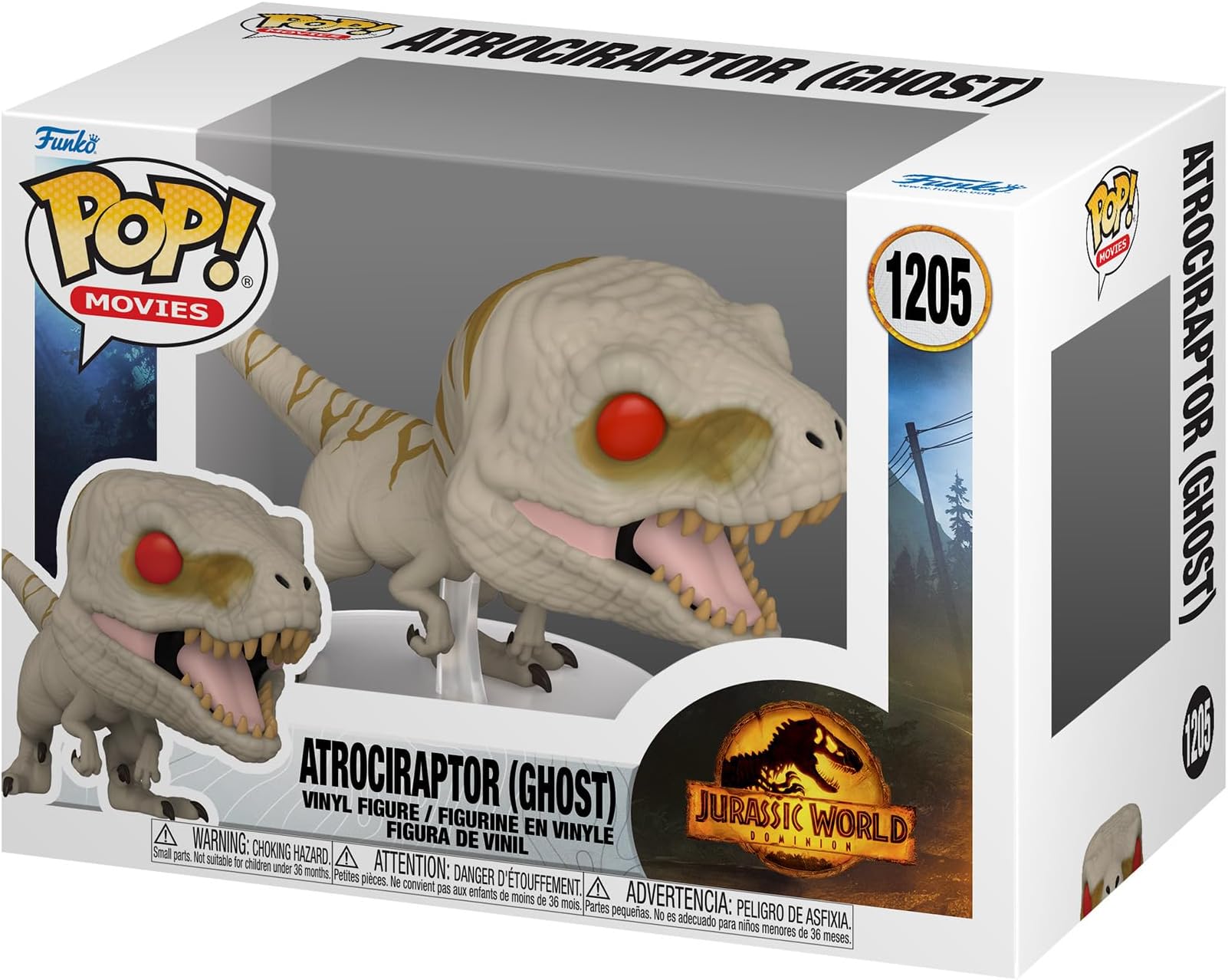 Pop! Movies: Jurassic World Dominion - Atrociraptor (Ghost)