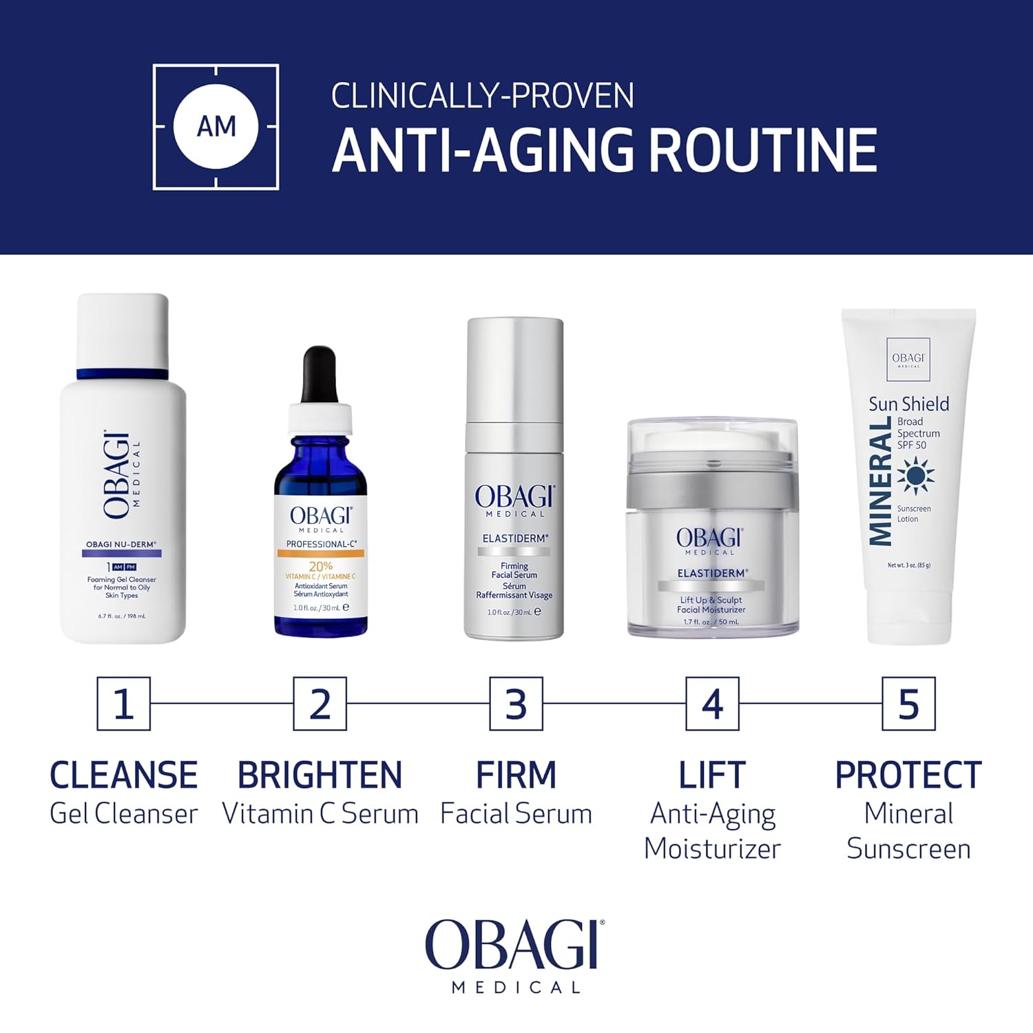 Obagi ELASTIderm Facial Serum – Firming Face Serum with Patented Bi-Mineral Contour Complex Clinically Proven to Target Signs Of Skin Aging - Image 6