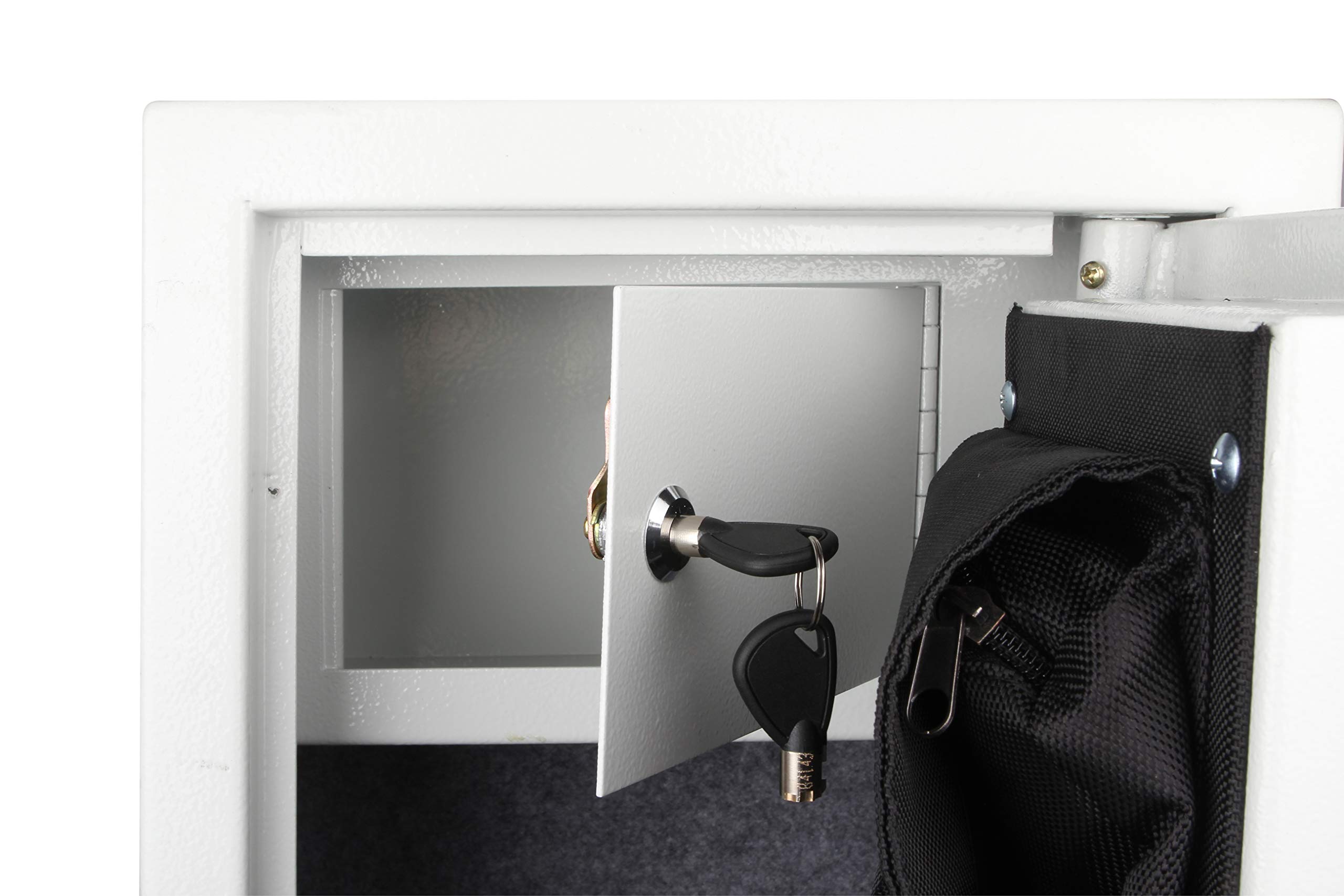 ARREGUI Golden ARM054 Armero de Acero para 5 Escopetas, Cajón, Bolsillos y Tapizado Interior