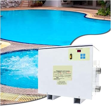 15KW Electric Pool Heat Pump High Efficiency Swimming Pool Heater For Residential Swimming Pool Water Spa Fast and Efficient(15KW)