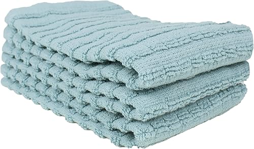 Ritz Royale Collection - Juego de paños de cocina de 100 % algodón peinado, altamente absorbente, juego de paños de cocina, 13-34 x 12 pulgadas,