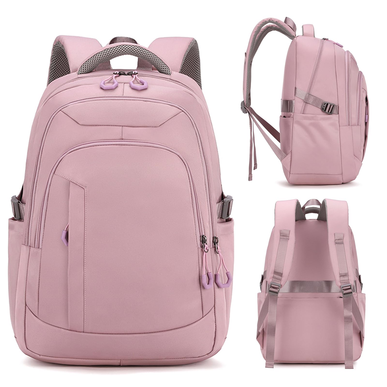 Zaino Porta PC 15.6 Multifunzione per Donna, Computer Portatile Comodo e Traspirante per Campeggio e Escursionismo
