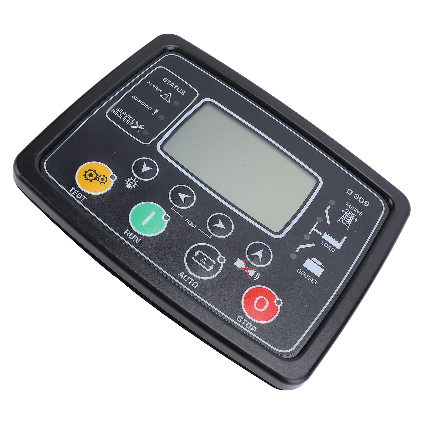 KIMISS Módulo de Control de Generador DKG309 para Aplicación de Grupo Electrógeno multipropósito: Pantalla LCD, Monitoreo en Tiempo Real y de Alerta