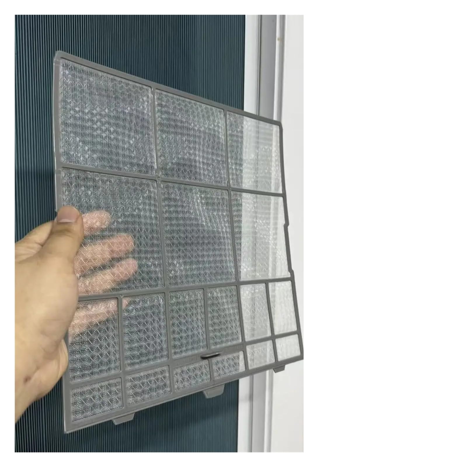 2 Pezzi/set Filtro Del Condizionatore D'aria Dimensioni Dello Schermo Antipolvere Dell'aria Condizionata: SINISTRA 32X30,5 Cm + DESTRA 30X30,5 Cm, Compatibile Con Hitachi