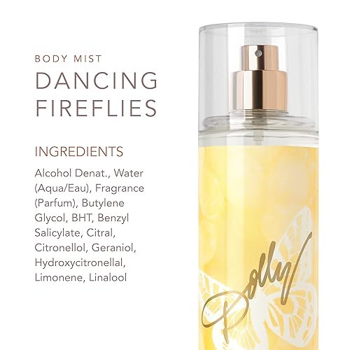 Miniatura 4 de SCENT BEAUTY Dolly Parton Body Mist - Perfume para mujer, 8.0 onzas líquidas, luciérnagas bailarinas