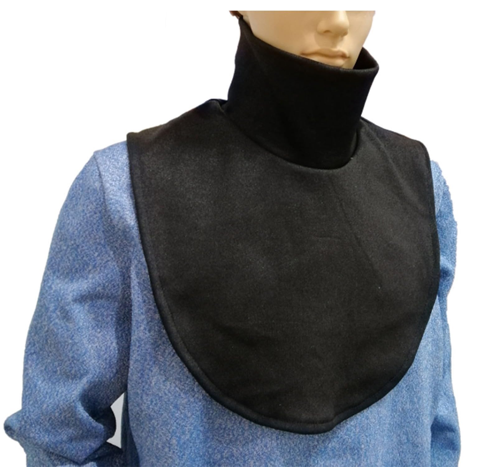 BLUEZY Equipo De Protección para El Cuello PE Resistente A Cortes Seguridad Anticorte Braga Cuello Moto Bufanda Anticortespara Jardín Granja Cocina Industriales Camping