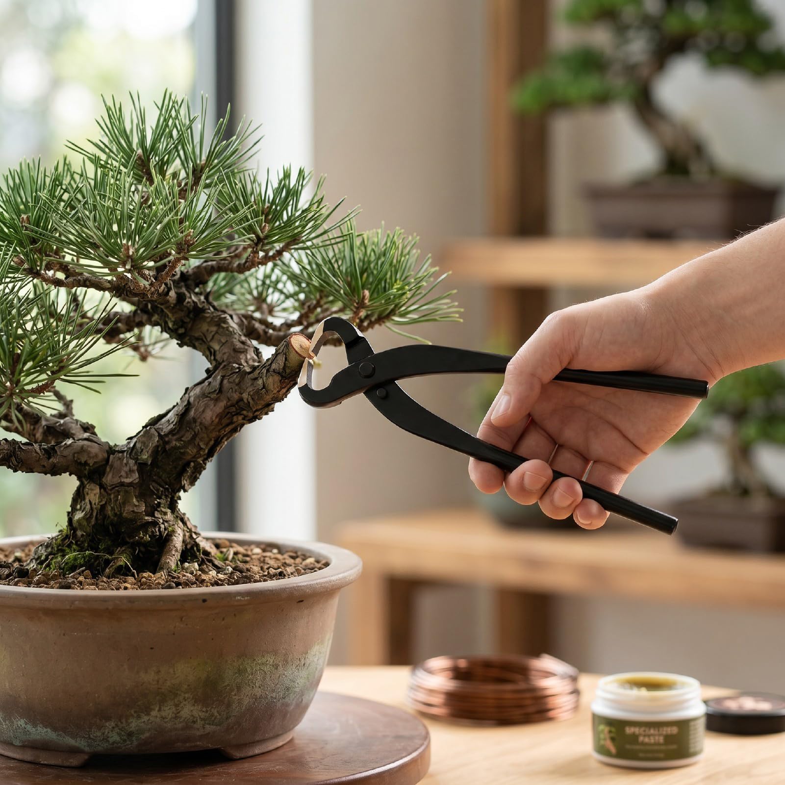 Yosoo Health Gear Bonsai Pień Rozłupywacz Nożyce, 10,63 Cala