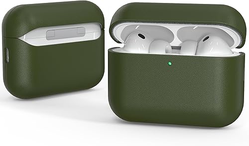 Miniatura 10 de Leather AirPods Pro 3 Case Handcrafted Vintage Genuine Leather AirPods Pro 3 Protective Cover All-Around Shockproof Protection AirPods Pro 3 Pro