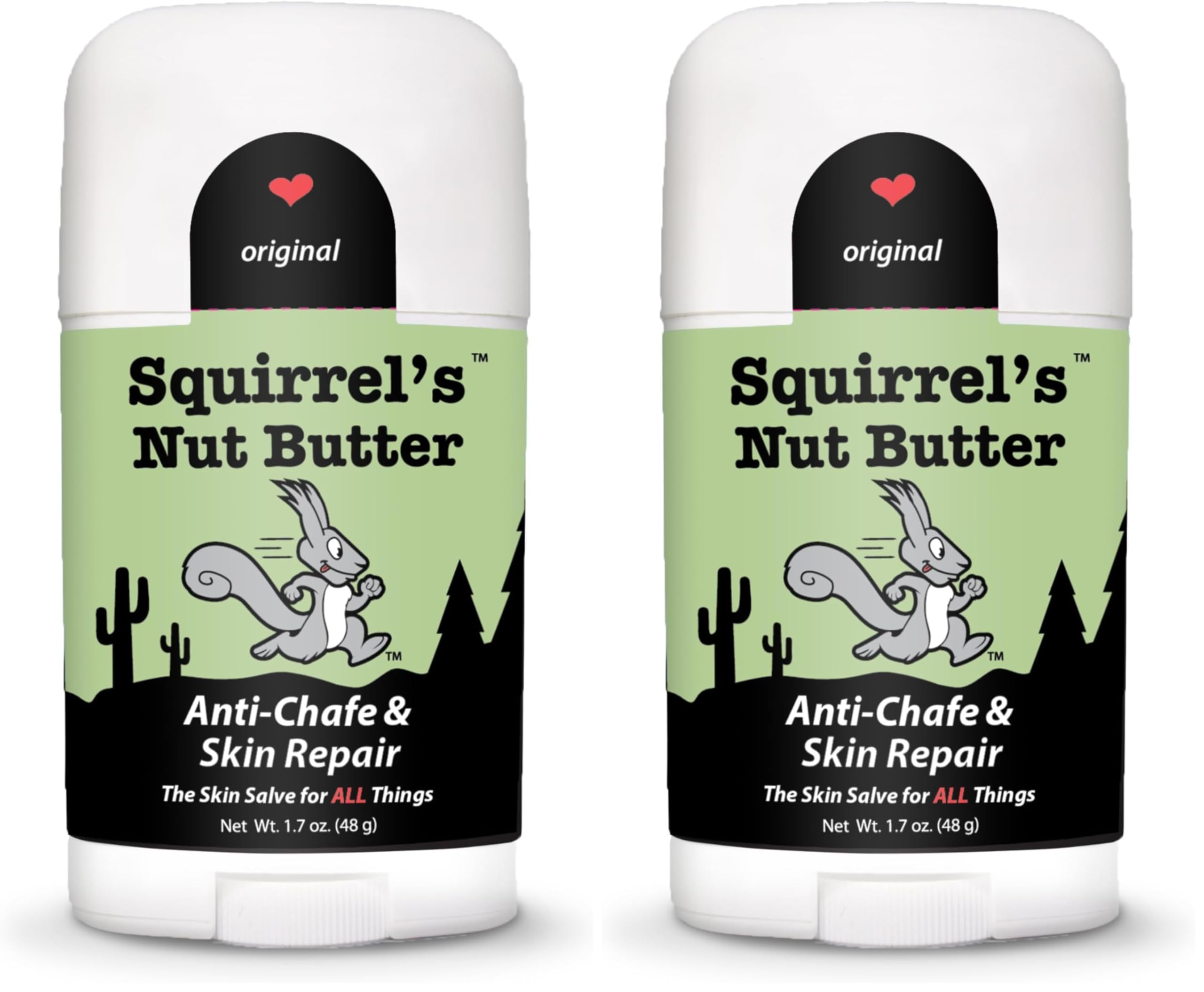 Squirrel's Nut Butter Anti-Chafe Stick - Mess-Free Relief -14 Squirrel's Nut Butter Anti-Chafe Stick - Mess-Free Relief -14