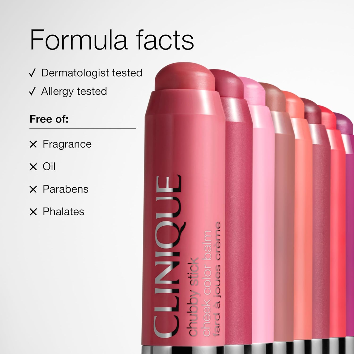 Clinique Chubby Cream Blush Stick Cheek Colour Balm | Blush For Cheeks | Long Lasting + Buildable | Create A Healthy Looking Glow | Perfect For Travel - Image 6