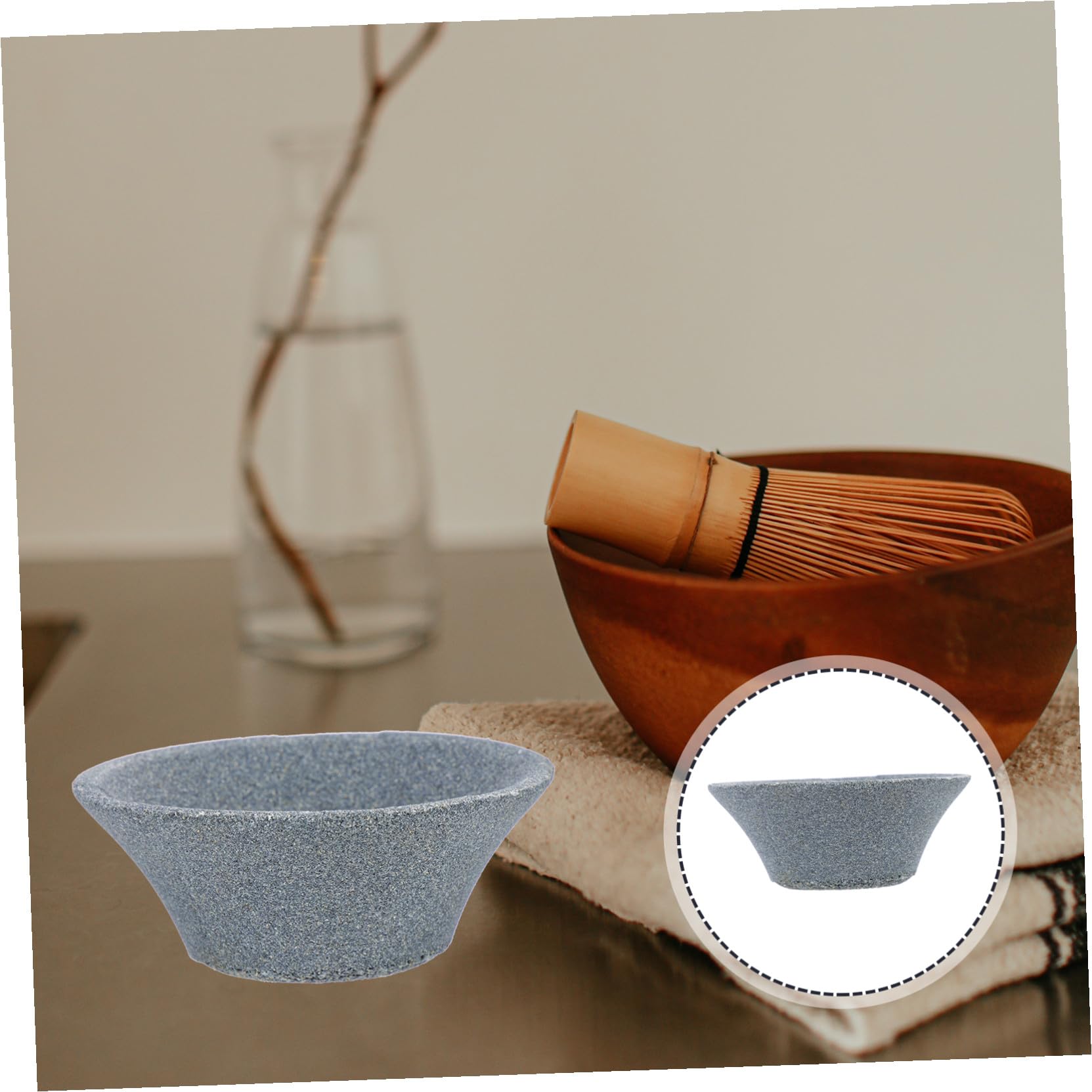 Filtre à Thé en Céramique à Mailles Fines, Résistant Haute Température, Passoire à Résidus, Accessoire pour Service à Thé, Utilisation Maison et Bureau, Design Floral Compact