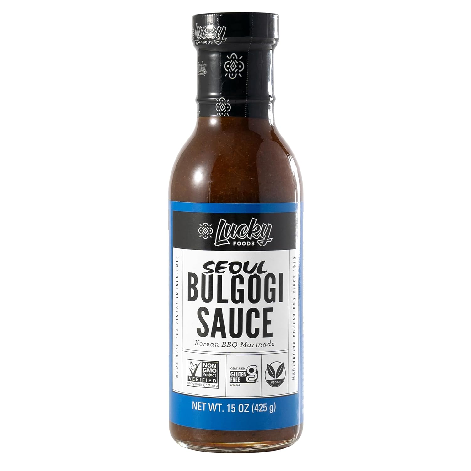 LUCKY FOODS Bulgogi Sauce, 15 Ounce (1 bottle)