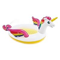 Algopix Similar Product 19 - Intex Mystic Unicorn Spray Pool